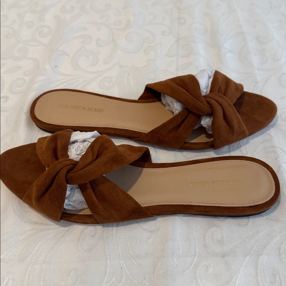 NWOT Veronica Beard Seraphina Slide Sandal. Ladies 8.5. - Picture 14 of 15
